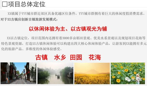 特色小鎮(zhèn) 古鎮(zhèn)旅游景區(qū)規(guī)劃及運(yùn)營方案 ppt